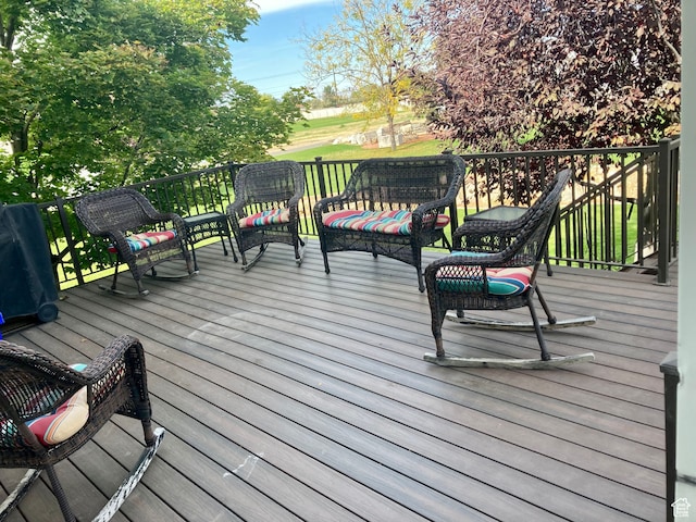 5046 W 4250 S, West Haven, UT 84401 - view of deck