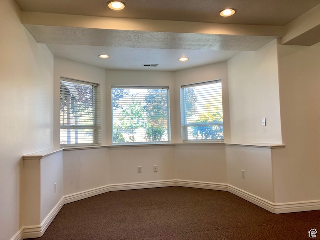 5046 W 4250 S, West Haven, UT 84401 - carpeted spare room featuring baseboards, visible vents, and recessed lighting