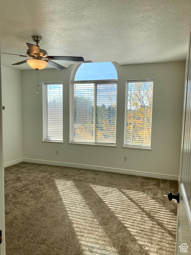 5046 W 4250 S, West Haven, UT 84401 - empty room featuring dark colored carpet, plenty of natural light, and baseboards