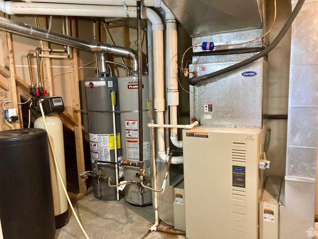 5046 W 4250 S, West Haven, UT 84401 - utility room with gas water heater