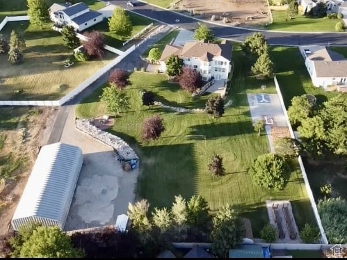 5046 W 4250 S, West Haven, UT 84401 - birds eye view of property with a residential view