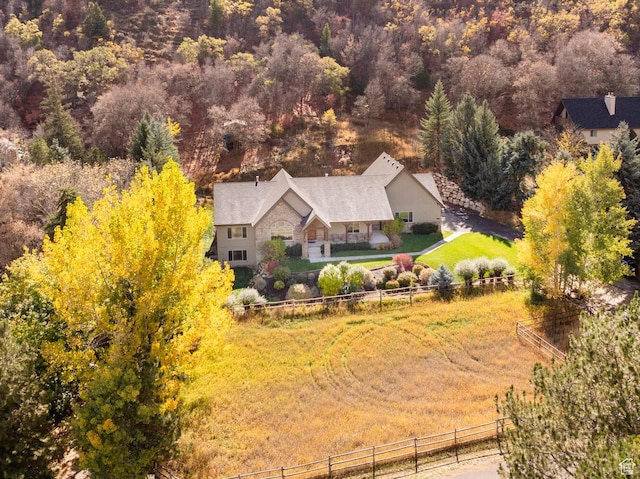 10569 S Covered Bridge Dr, Spanish Fork, UT 84660 - aerial view of property and surrounding area