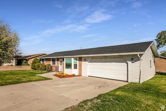 685 E 600 N, Spanish Fork, UT 84660 - ranch-style house with an attached garage and driveway