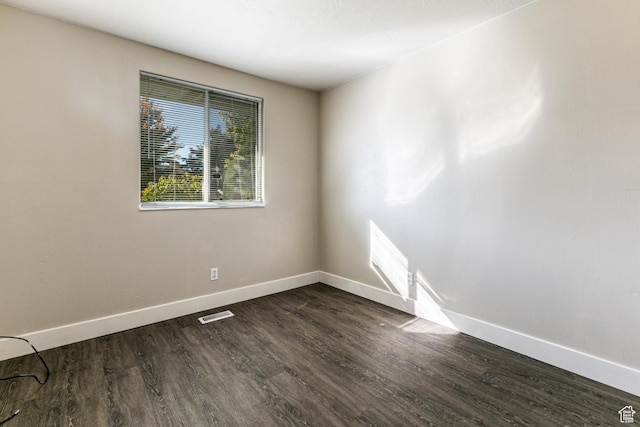 685 E 600 N, Spanish Fork, UT 84660 - spare room featuring baseboards and dark wood finished floors