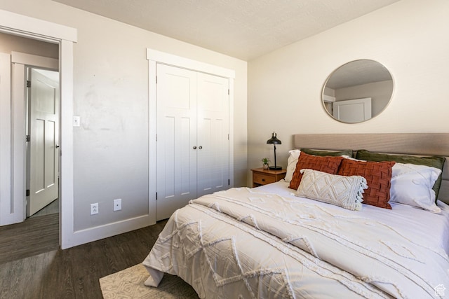 685 E 600 N, Spanish Fork, UT 84660 - bedroom with wood finished floors, baseboards, and a closet