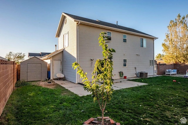 2668 N 550 W, Cedar City, UT 84721 - back of property with a patio and central AC unit