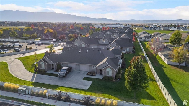 385 E 2280 N Unit D, North Logan, UT 84341 - aerial perspective of suburban area with mountains