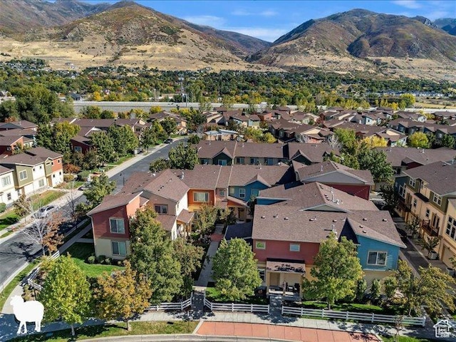 1138 N Shepard Creek Pkwy W Unit 2, Farmington, UT 84025 - aerial view of residential area featuring a mountainous background