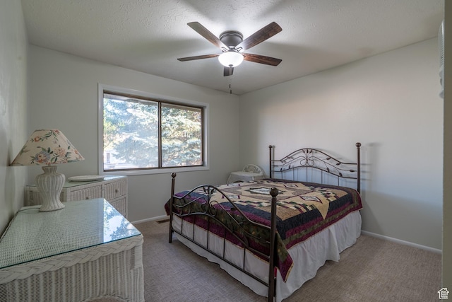 452 S 100 W, Salina, UT 84654 - bedroom featuring carpet floors, baseboards, and a ceiling fan