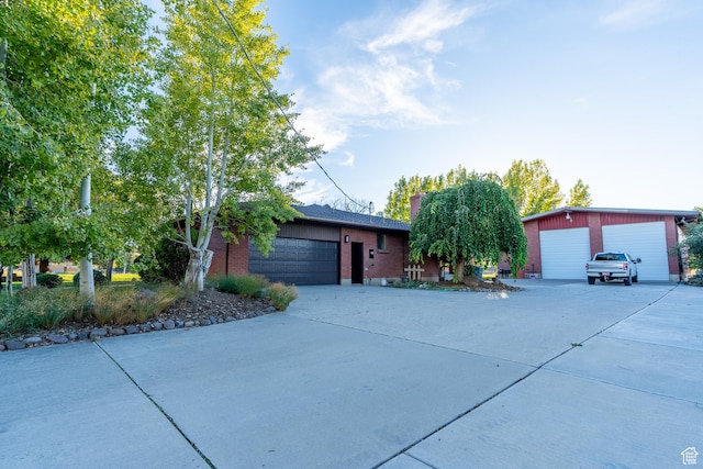 452 S 100 W, Salina, UT 84654 - ranch-style home with brick siding and a garage