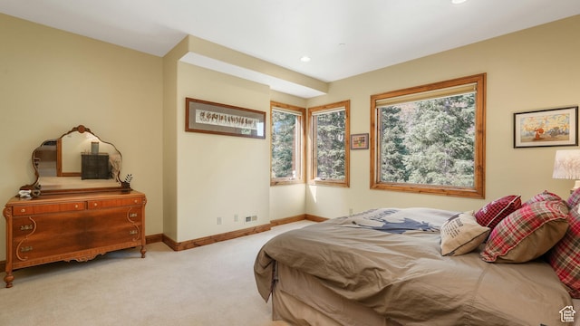 4170 Moosehollow Rd, Park City, UT 84098 - carpeted bedroom with recessed lighting and baseboards