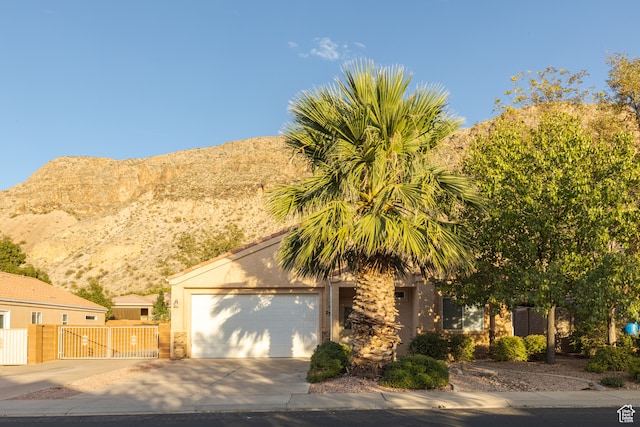 2331 S 675 W, Hurricane, UT 84737 - view of front of home featuring a mountain view and a garage