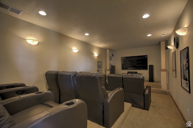 21 Gentle Ben Cir, Fish Haven, ID 83287 - view of carpeted home theater room