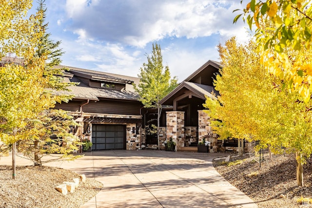 1159 Snow Berry St, Park City, UT 84098 - view of front of property featuring a garage and driveway