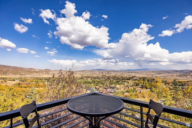 1159 Snow Berry St, Park City, UT 84098 - balcony featuring a mountain view