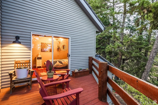 105 Paradise Rd, Summit Park, UT 84098 - view of wooden deck