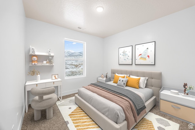 2003 S Freestone Blvd Unit 424, Santaquin, UT 84655 - bedroom featuring light colored carpet and a textured ceiling