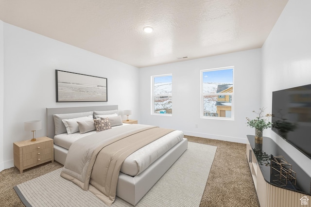 2003 S Freestone Blvd Unit 424, Santaquin, UT 84655 - bedroom featuring light colored carpet and a textured ceiling
