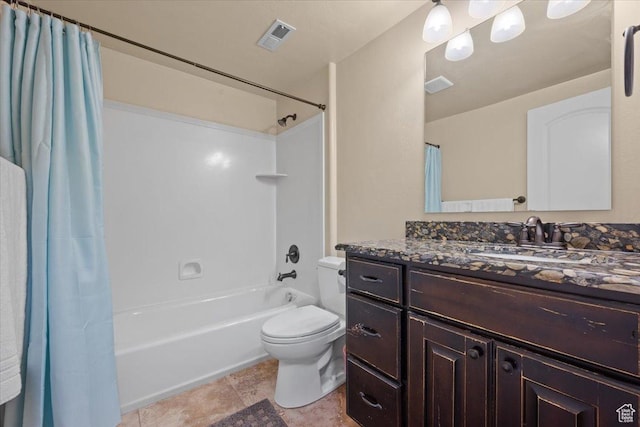 51 E Magellan Ln, Elk Ridge, UT 84651 - full bath with toilet, shower / bath combination with curtain, and vanity