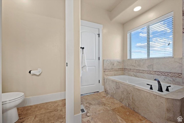 51 E Magellan Ln, Elk Ridge, UT 84651 - bathroom featuring toilet and a bath