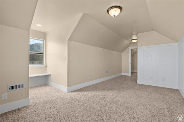 51 E Magellan Ln, Elk Ridge, UT 84651 - bonus room featuring carpet flooring, lofted ceiling, and baseboards