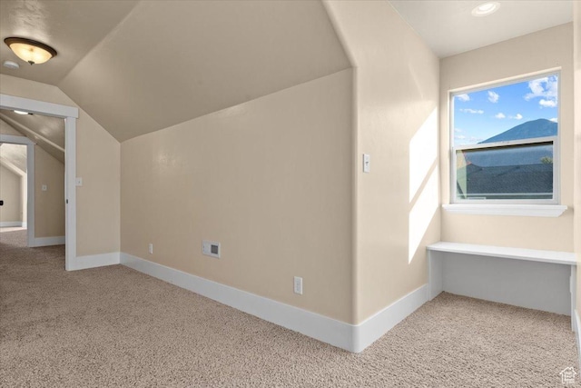51 E Magellan Ln, Elk Ridge, UT 84651 - bonus room with carpet, baseboards, and vaulted ceiling