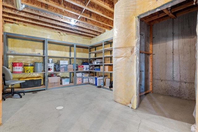 51 E Magellan Ln, Elk Ridge, UT 84651 - view of unfinished below grade area