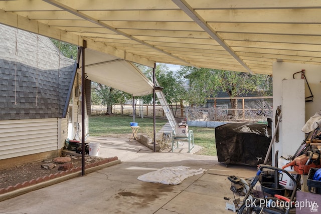 690 E 500 S, Fillmore, UT 84631 - view of patio featuring a fenced backyard and area for grilling