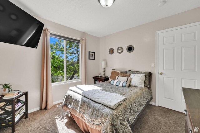 3937 N Patio Springs Dr, Eden, UT 84310 - carpeted bedroom with baseboards