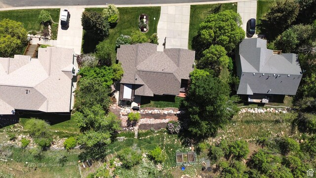 3937 N Patio Springs Dr, Eden, UT 84310 - aerial view of property and surrounding area