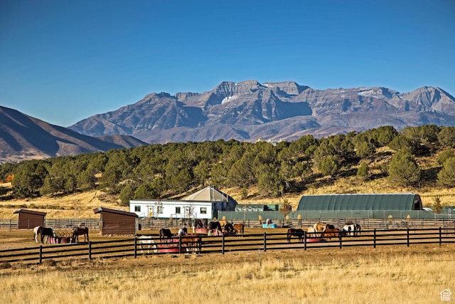 2121 E Flat Top Mountain Dr Unit 727, Heber City, UT 84032 - view of mountain feature featuring a rural view
