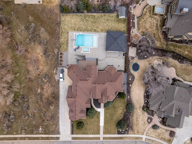 drone / aerial view