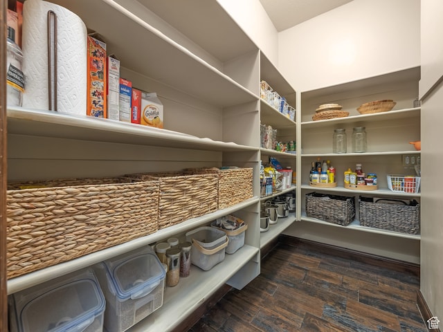 view of pantry
