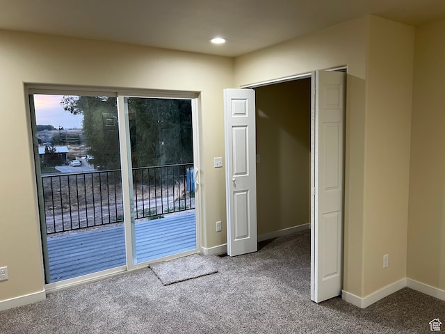 415 N 1st St W, Downey, ID 83234 - doorway to outside with carpet