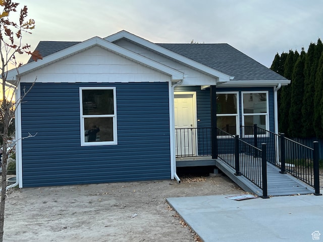 view of front of house