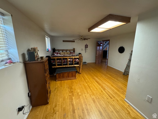 50 W 100 N, Salina, UT 84654 - hallway featuring light wood-style flooring