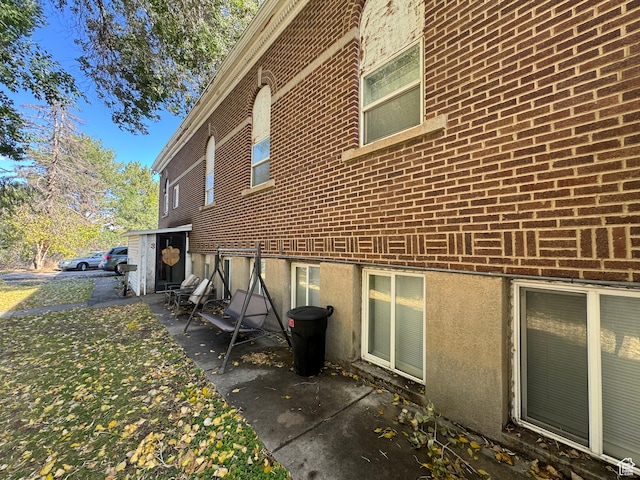 50 W 100 N, Salina, UT 84654 - view of property exterior with brick siding
