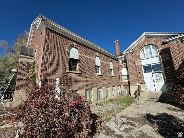 50 W 100 N, Salina, UT 84654 - view of side of home with brick siding and a chimney