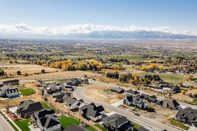 104 S 950 E, Hyde Park, UT 84318 - aerial view of residential area featuring a mountain backdrop