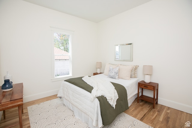 717 E Logan Ave, Salt Lake City, UT 84105 - bedroom featuring light wood-type flooring