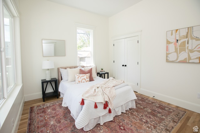 717 E Logan Ave, Salt Lake City, UT 84105 - bedroom featuring wood-type flooring