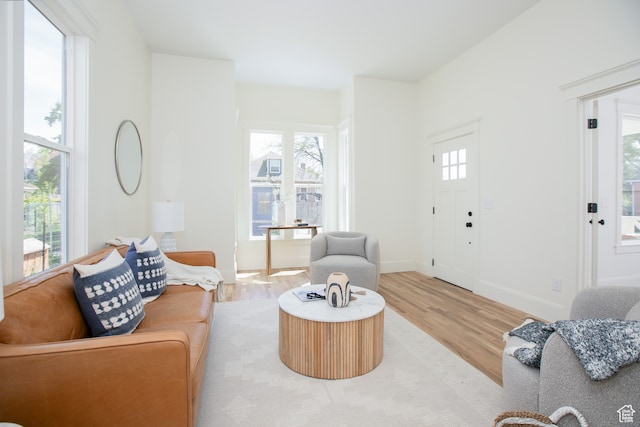 717 E Logan Ave, Salt Lake City, UT 84105 - living room featuring light hardwood / wood-style flooring