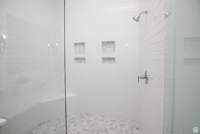 717 E Logan Ave, Salt Lake City, UT 84105 - bathroom with tiled shower