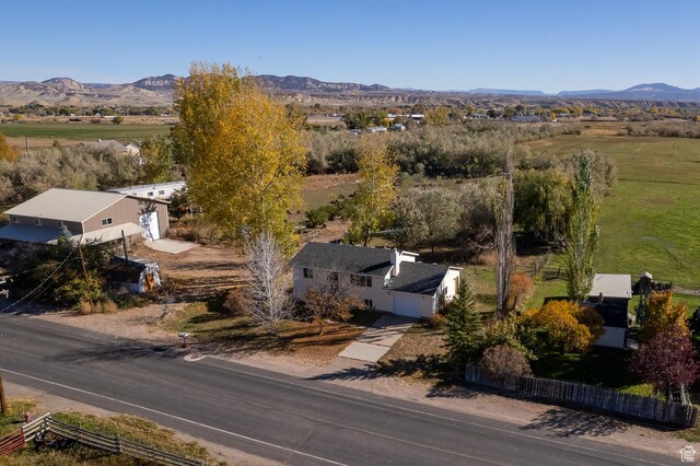 1390 N 500 W, Vernal, UT 84078 - aerial view of sparsely populated area featuring mountains