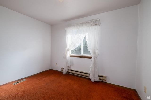 1390 N 500 W, Vernal, UT 84078 - carpeted spare room featuring baseboard heating