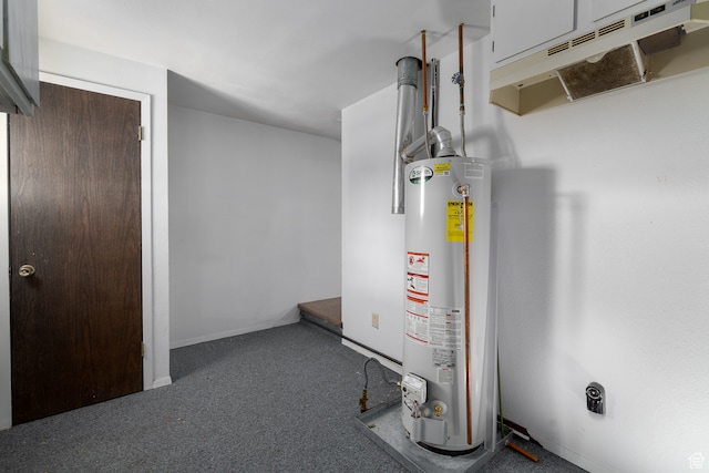 1390 N 500 W, Vernal, UT 84078 - utility room featuring gas water heater