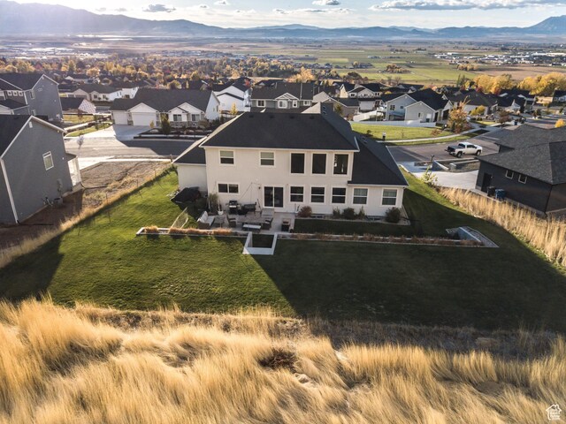 520 N 900 E, Hyde Park, UT 84318 - aerial perspective of suburban area with a mountain backdrop