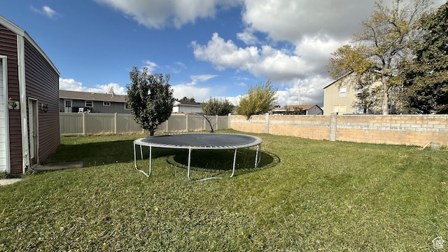 642 W 1150th St S, Provo, UT 84601 - view of yard with a trampoline