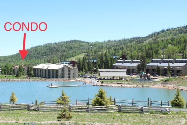 385 S Vasels Rd Unit 21, Brian Head, UT 84719 - water view with a forest