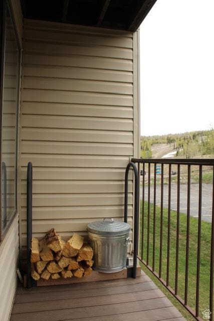 385 S Vasels Rd Unit 21, Brian Head, UT 84719 - view of balcony